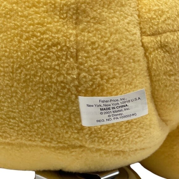 FISHER PRICE 22" Lounging Pooh 2001 MATTEL/DISNEY Plush Stuffed Animal - Picture 12 of 16